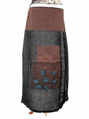 Wool Midi Skirt - size XL