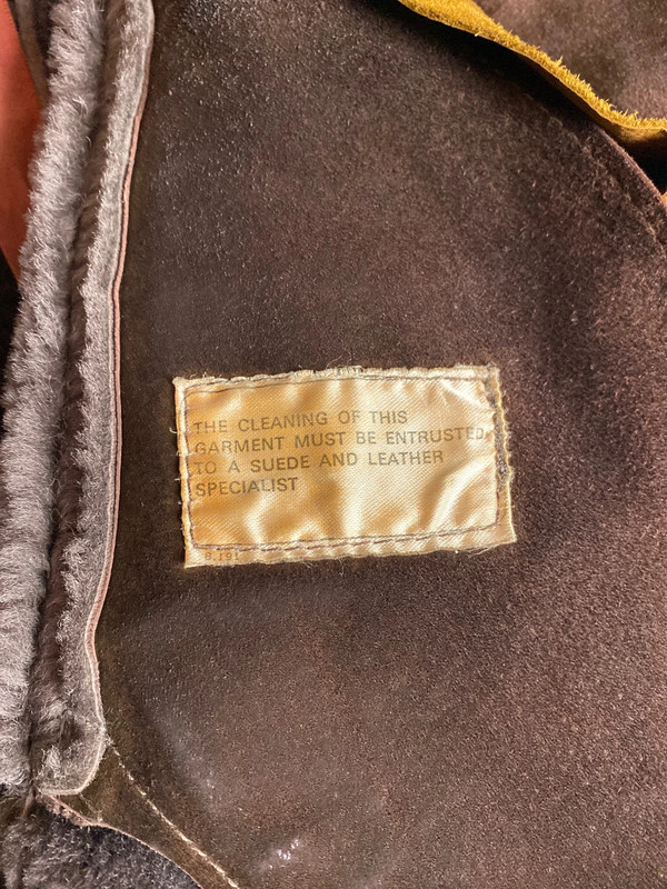 Brown Sheepskin Coat - size 14 - Image 8