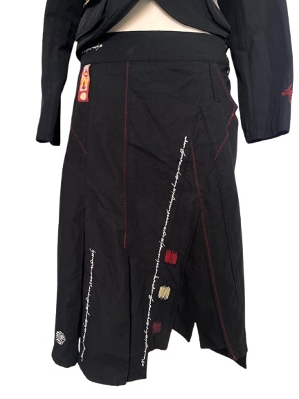 Black Blazer and Skirt Set - size 12 - Image 3