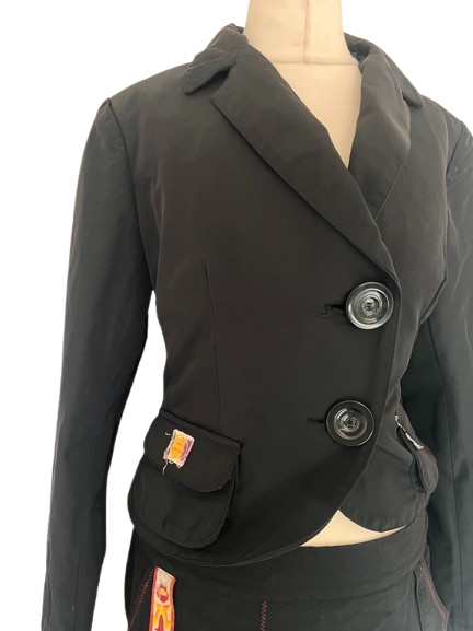 Black Blazer and Skirt Set - size 12 - Image 4